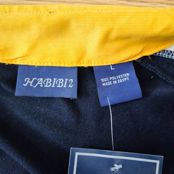 Mens Large vintage Habibi2 Track Jacket Embroidered Las Vegas Logo full zip - Picture 6 of 11